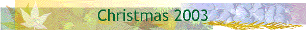 Christmas 2003
